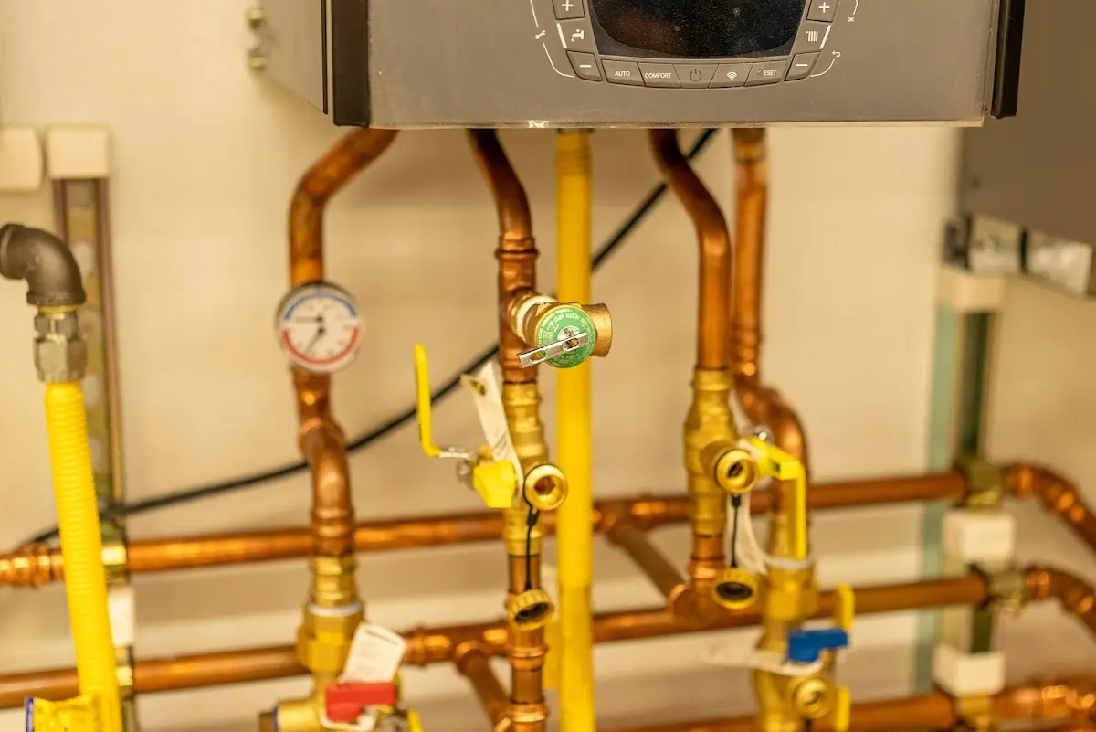 Licensed technician providing Backflow Prevention for a homeowner in Ankeny